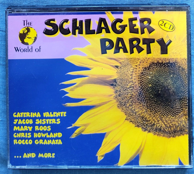 SCHLAGER PARTY – 2-CD 1999 - saksalaisia 60-luvun pophittejä
