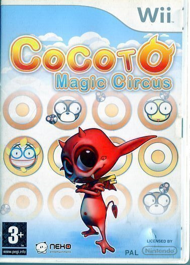 * Cocoto Magic Circus Wii / Wii U  PAL CIB Lue Kuvaus