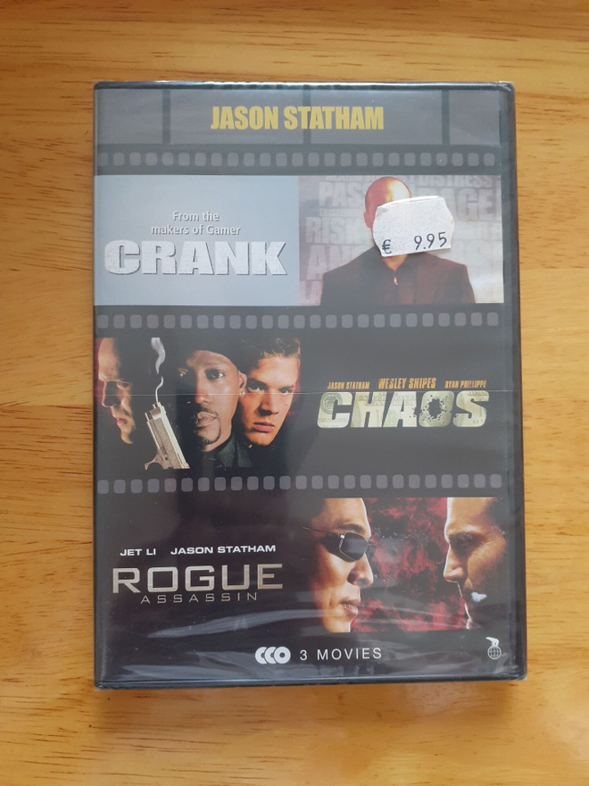 3 x Jason Statham DVD