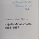 Hannele Rikkinen ym. : Kirjeitä Minnesotasta 1966-1967 (s... - pikkukuva 3