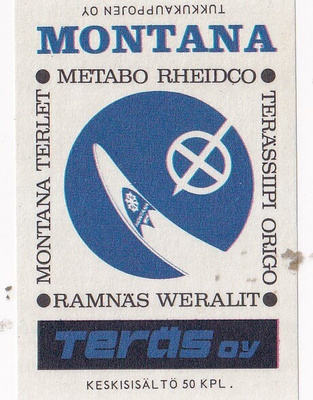 Terässiipi Origo.  Montana, Metabo  Rheido .   s62