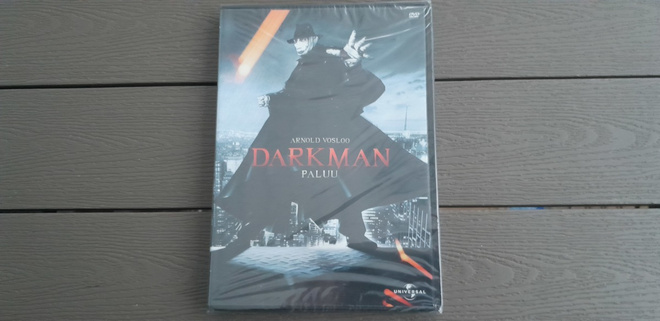 DVD: Darkman II: Paluu (Arnold Vosloo 1994/2011) UUSI