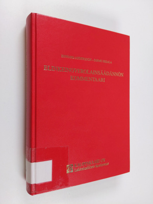 Edward Andersson : Elinkeinoverolainsäädännön kommentaari