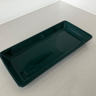 IITTALA TEEMA tarjoiluvati tummanvihreä vuodelta 1999-2000 - pikkukuva 1