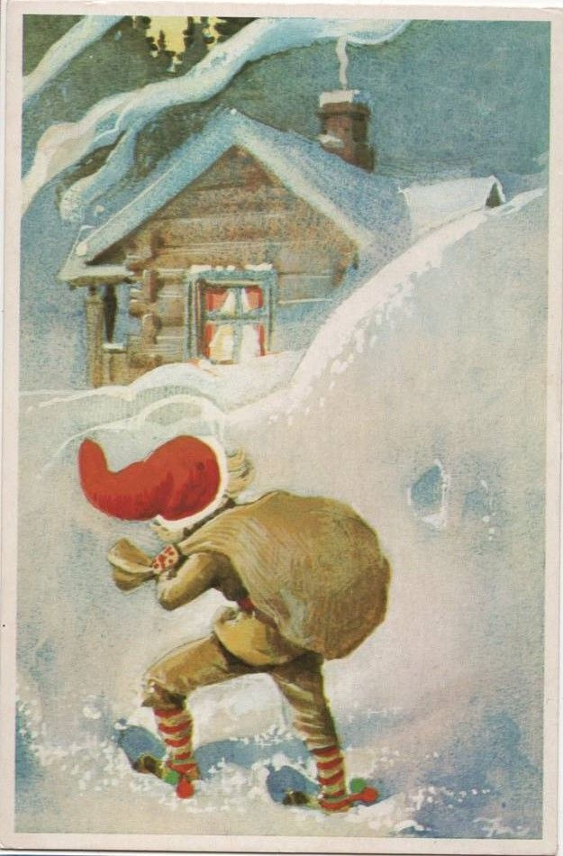 kortti **/° Jaatinen tai Ropponen Tonttu - erilaisia