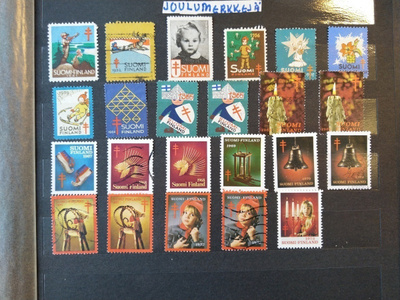 Joulumerkkejä joulu kirjeensulkijoita erä