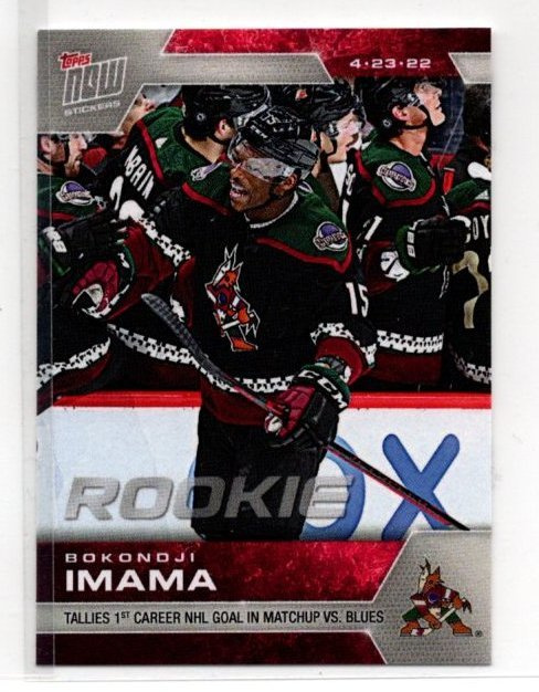 Bokondji Imama 19-20 Topps Now sticker #426 RC