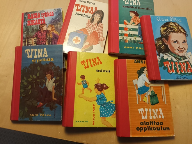 Anni Polva, 7 kirjaa