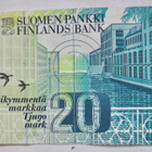 20 mk 1993 HYVÄ Lähes Pakkasileä - pikkukuva 2