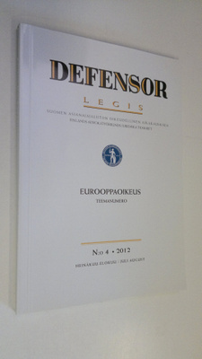 Defensor legis n:o 4/2012