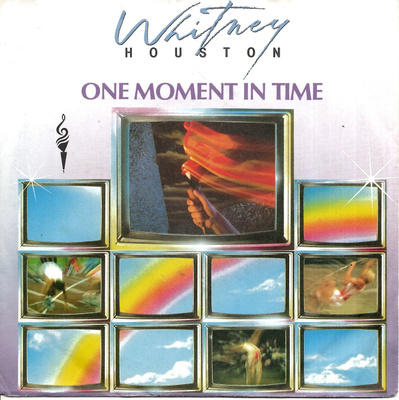 WHITNEY HOUSTON: One Moment In Time / KASHIF: Olympic   7"kk