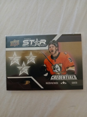 Mason McTavish - Credentials star / Ducks