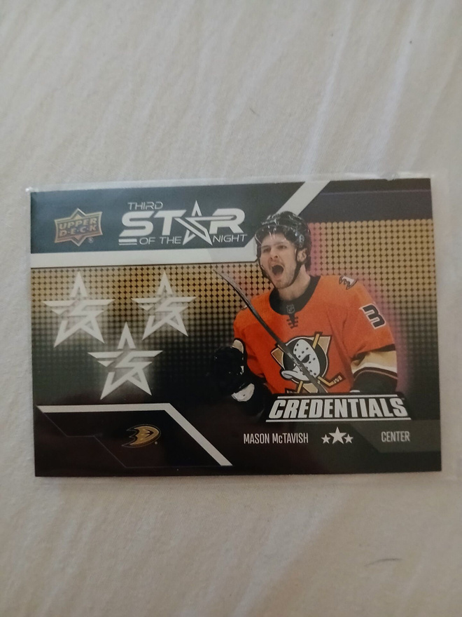 Mason McTavish - Credentials star / Ducks