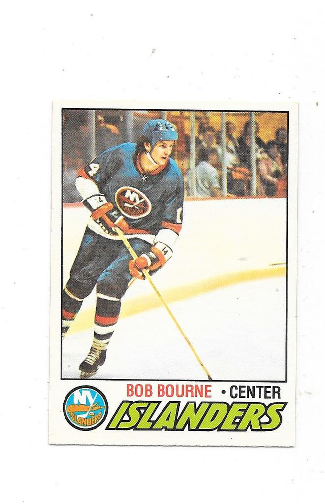 1977-78 OPC #93 Bob Bourne , New York Islanders