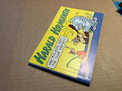 HARALD HIRMUINEN MINI-ALBUMI 9/1987 HYVÄ
