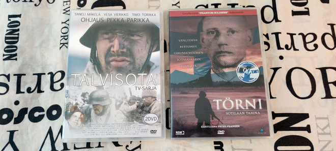 Talvisota tv-sarja (DVD) + Lauri Törni dokumentti