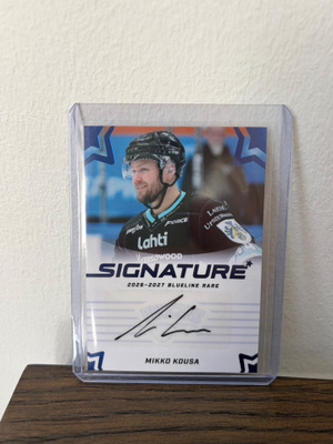 Blueline 26-27 Pelicans Mikko Kousa Signature Rare