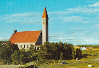 KIRKKOKORTTI - ENONTEKIÖN KIRKKO - 4/1