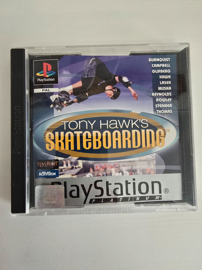 Tony Hawk's pro skater (PS1) Platinum