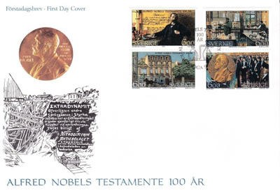 RUOTSI 1995 - Fa 1934 - 37 FDC KUORI