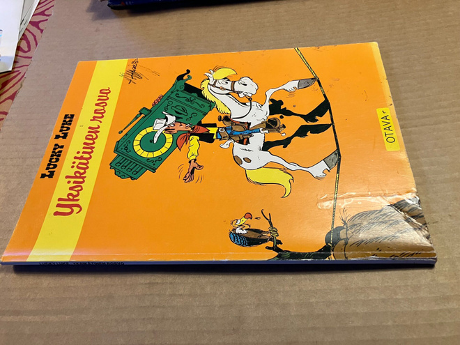 LUCKY LUKE YKSIKÄTINEN ROSVO