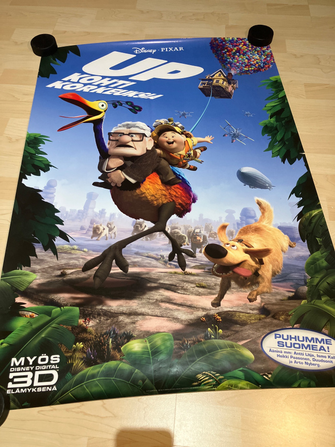 Elokuvajuliste - Disney Pixar - Up Kohti Korkeuksia (70x100)