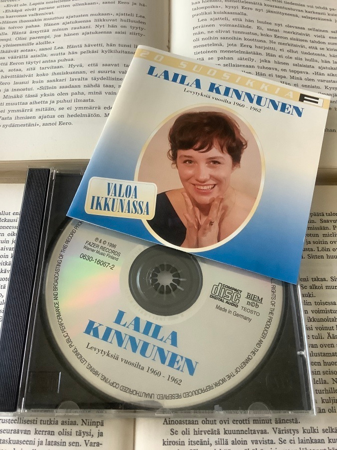 Laila Kinnunen - 20 suosikkia: Valoa ikkunassa (CD)