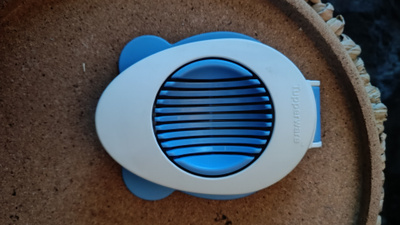 Tupperware munanleikkuri