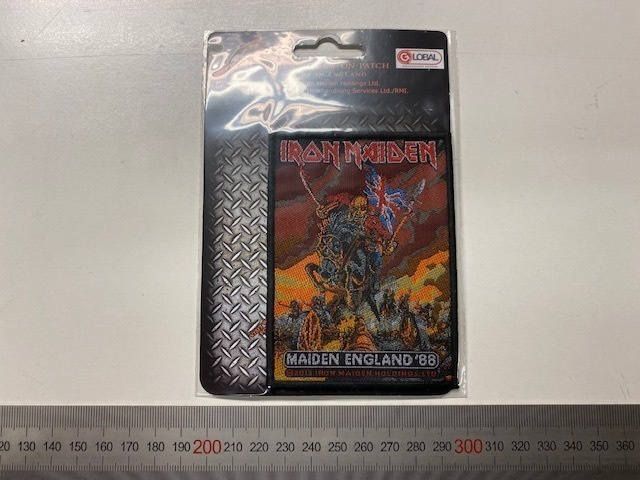 Iron Maiden Maiden England 88 hihmerkki