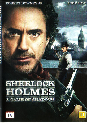 dvd, Sherlock Holmes - A Game of Shadows [rikos, jännitys]