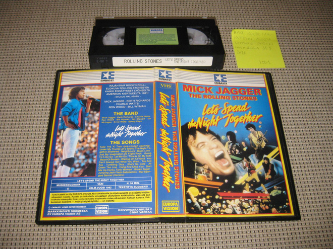 Rolling Stones -Let's Spend the Night Together-VHS FIx, 1982