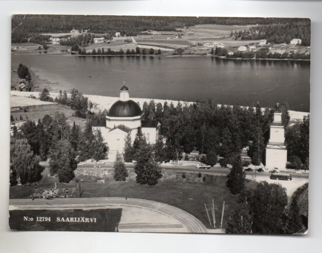 Saarijärvi: ilmakuva (Velj.Karhumäki 12794,mv )