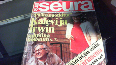 Seura 1976-38: Irwin, Kalevi Keihänen