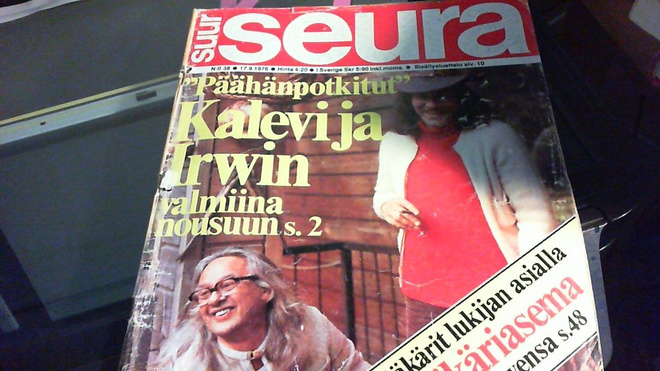 Seura 1976-38: Irwin, Kalevi Keihänen