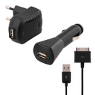 Deltaco Verkko ja Auto laturit, 2.1A, USB naaras *UUSI* - pikkukuva 2