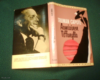 Truman Capote AAMIAINEN TIFFANYLLA ( 1 p. 1967 ) Sis.pk:t