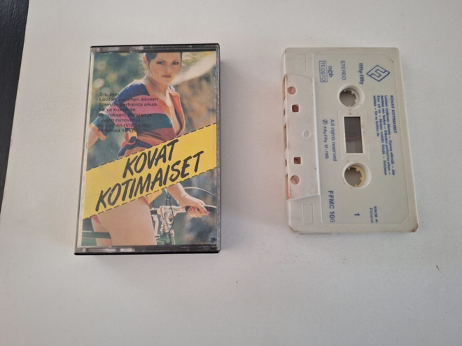 C-kasetti KOVAT KOTIMAISET  ( Anneli Saaristo ym. )