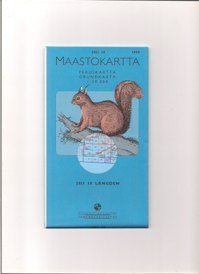 Maastokartta 1:20 000 Längden