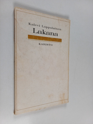 Kalevi Lappalainen : Lakana