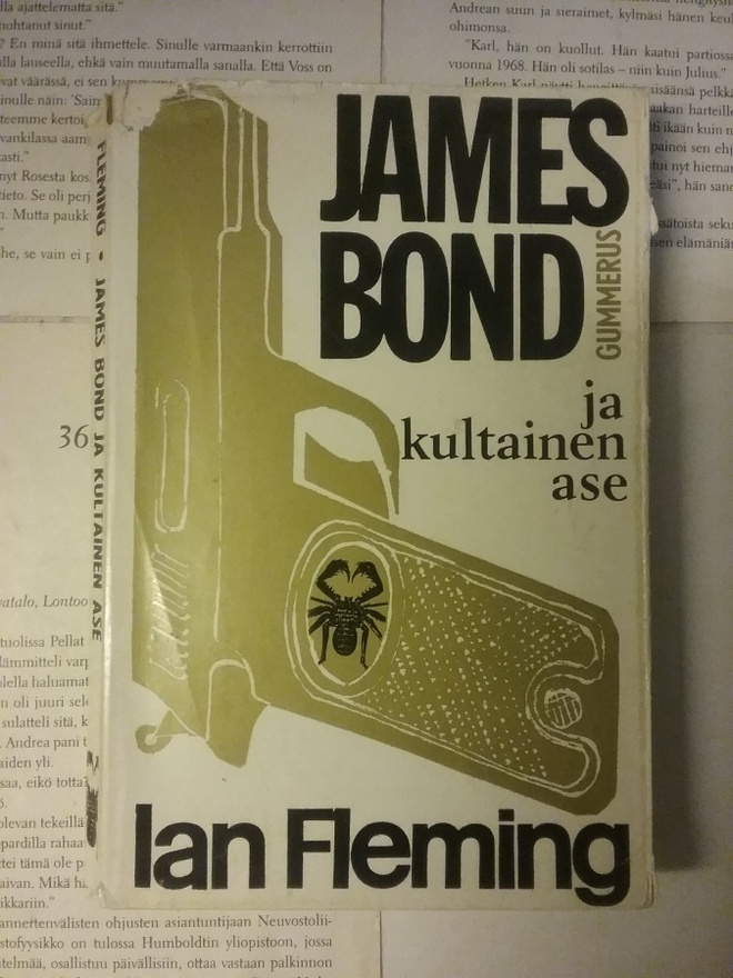 Ian Fleming - James Bond ja kultainen ase (nid.)
