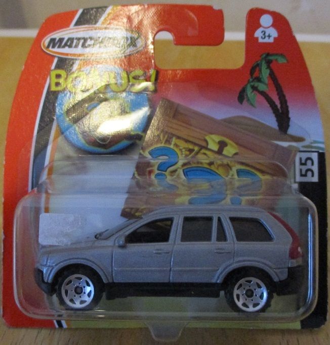 Volvo XC90 Wagon 5D Metallic Grey 2004 Matchbox Bonus! 1:64