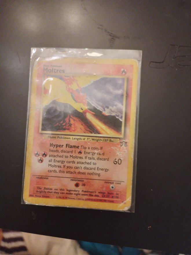 Moltres - #21 Wizard Black Star PROMO Pokemon card HP