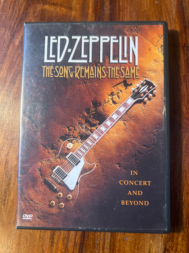 Led Zeppelin - The Song Remains The Same dvd
