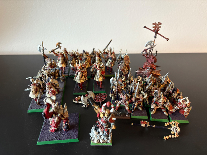 Warhammer Chaos Khorne army, The Old World