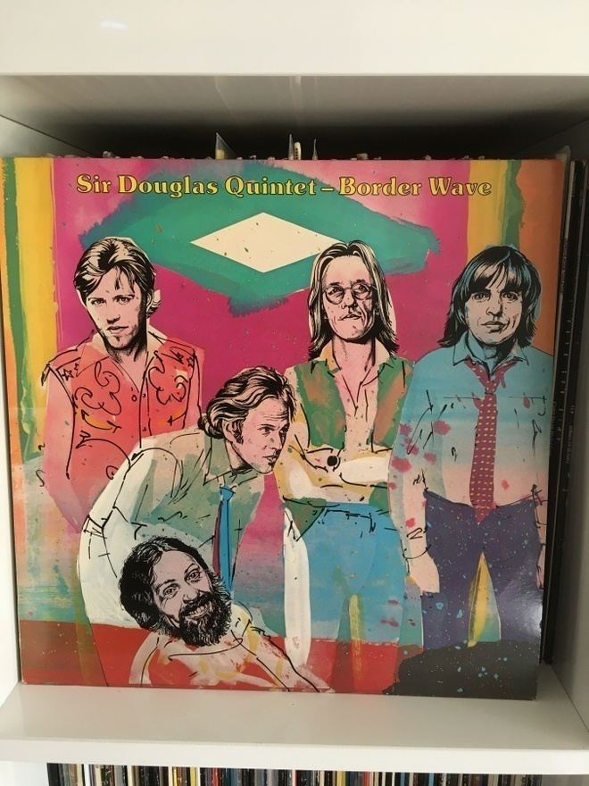 (LP) Sir Douglas Quintet - Border Wave