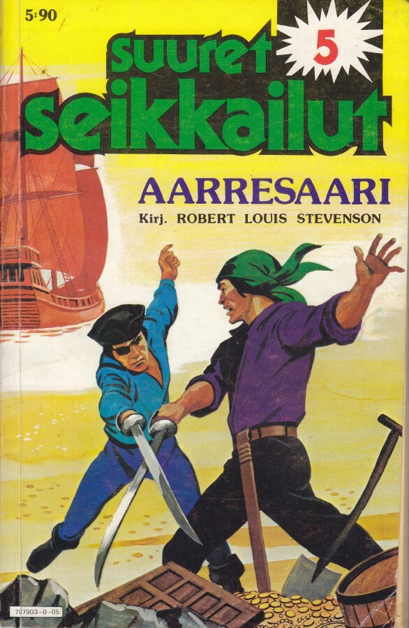 Suuret seikkailut 5 Stevenson: Aarresaari (Semic)