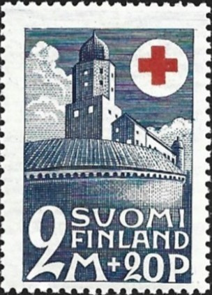 1931 Punainen Risti 2 mk + 20 p **  LaPe 166