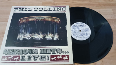 Phil Collins – Serious Hits...Live! 2lp orig 1990 upea nm!