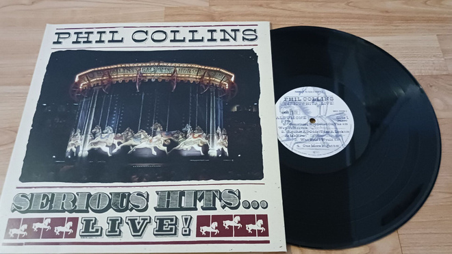 Phil Collins – Serious Hits...Live! 2lp orig 1990 upea nm!
