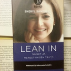 Sheryl Sandberg - Lean in: Naiset ja menestymisen taito - pikkukuva 1